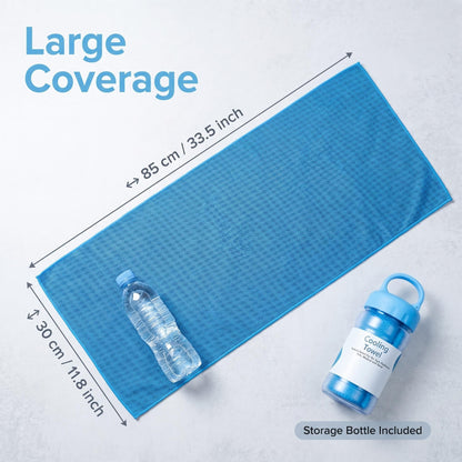 🔥LAST DAY 50% OFF - 🏃❄️Cold Sweat Towel You Can Use Anywhere, Anytime! Reusable Soft Absorbent Cooling Portable