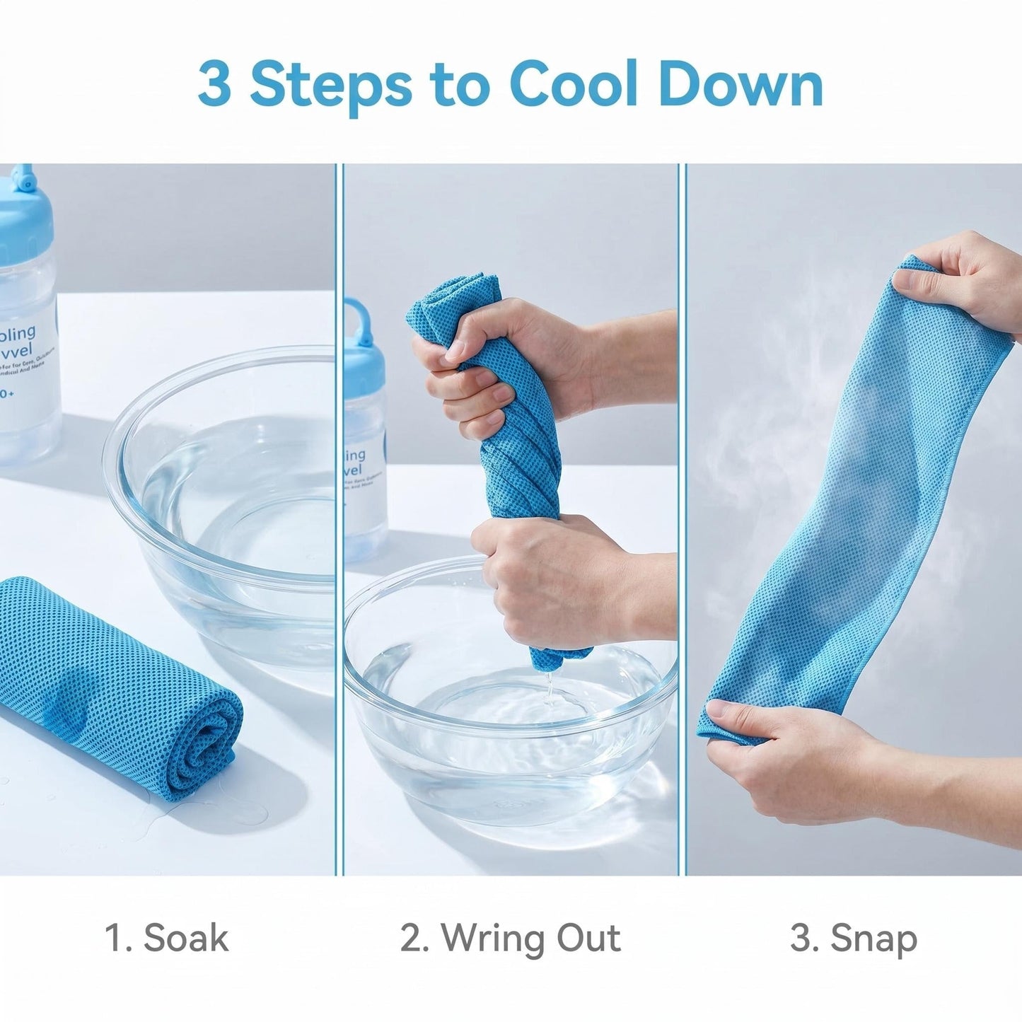 🔥LAST DAY 50% OFF - 🏃❄️Cold Sweat Towel You Can Use Anywhere, Anytime! Reusable Soft Absorbent Cooling Portable