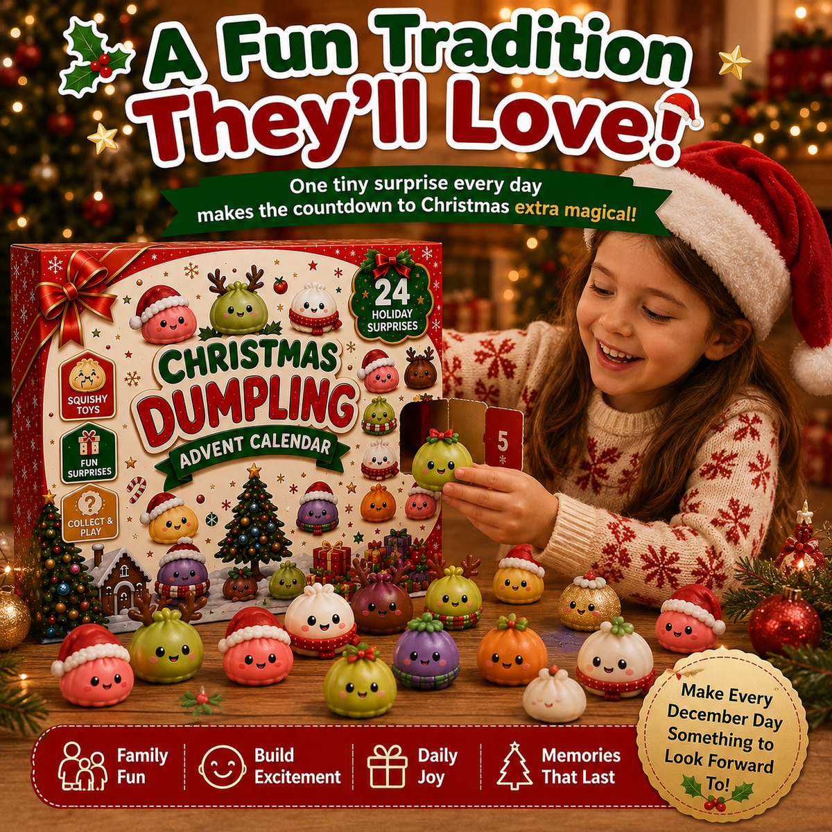 24 Days of Squishy Christmas Surprises 🎄