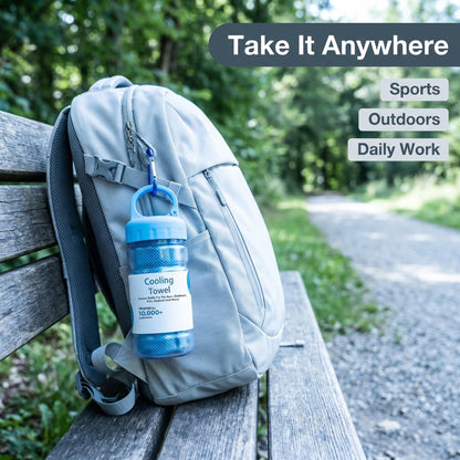 🔥LAST DAY 50% OFF - 🏃❄️Cold Sweat Towel You Can Use Anywhere, Anytime! Reusable Soft Absorbent Cooling Portable