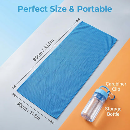 🔥LAST DAY 50% OFF - 🏃❄️Cold Sweat Towel You Can Use Anywhere, Anytime! Reusable Soft Absorbent Cooling Portable