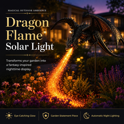 ⏳ Last Day 49% OFF🐉2027 Dragon’s Ember Solar Garden Decor