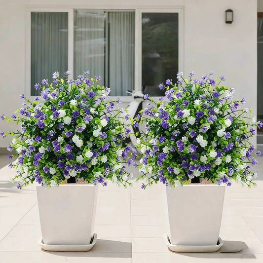 🎁Last Day Sale - 50% OFF🔥Artificial Potted Trees With Ground Stakes🌼