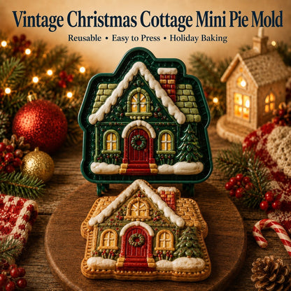 🎅16-Design Christmas Mini Pie Molds- 3D Printed Fidget & Baking Tools for Winter Party Treats & Gifts