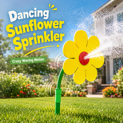 🌞LIMITED-TIME 50% OFF -🌻Crazy Dancing Flower Water Sprinkler