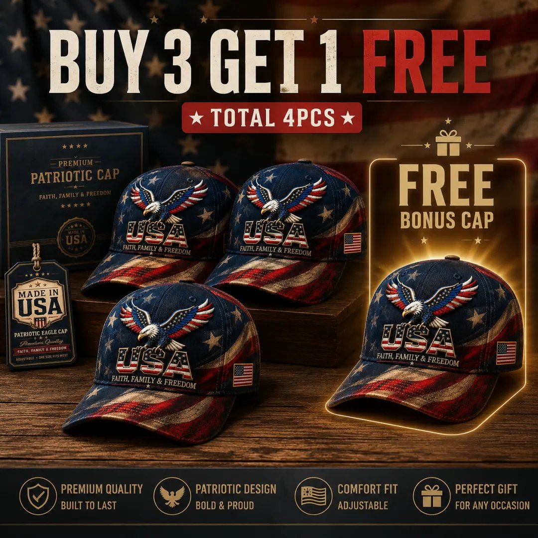 🦅 USA Faith, Family & Freedom Embroidered Vintage Cap | Patriotic Eagle Baseball Hat for Everyday American Pride