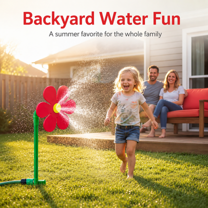 🌞LIMITED-TIME 50% OFF -🌻Crazy Dancing Flower Water Sprinkler