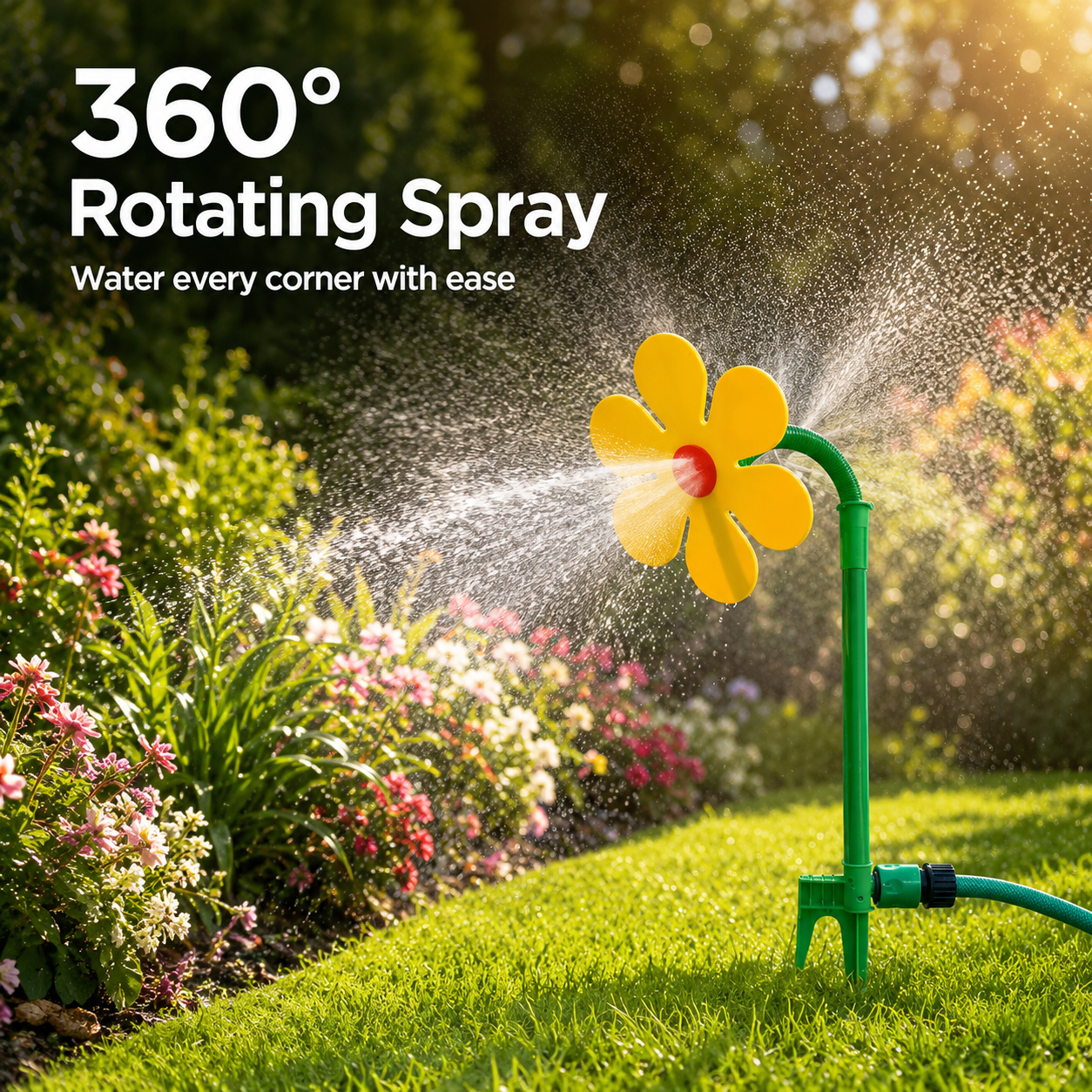 🌞LIMITED-TIME 50% OFF -🌻Crazy Dancing Flower Water Sprinkler
