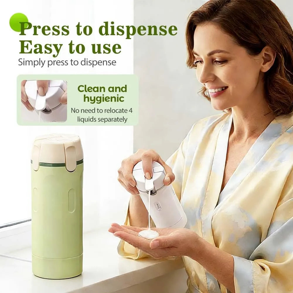 ⚡4-in-1 Travel Dispenser Bottle