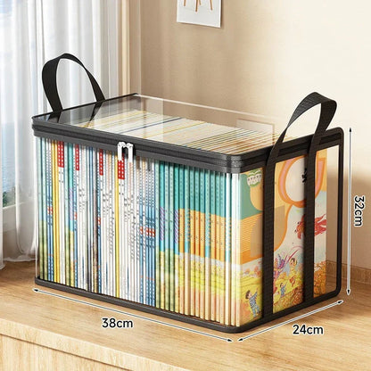 🔥Last Day 50% OFF📦Portable Large Heavy-Duty Thick Plastic Clear Storage Box with Hinged Lid | Home, Travel & Camping