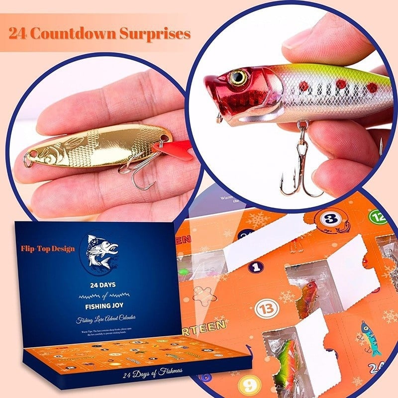 🎁 Ultimate Fishing Lure Mystery Gift Box 🎄
