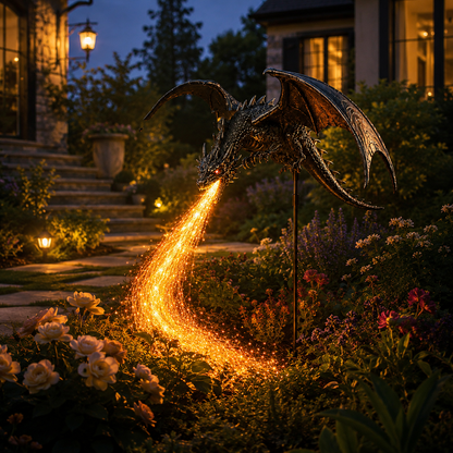 ⏳ Last Day 49% OFF🐉2027 Dragon’s Ember Solar Garden Decor