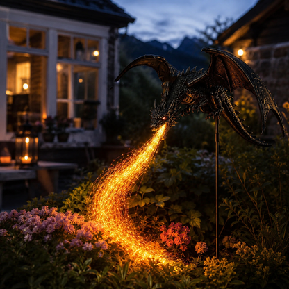 ⏳ Last Day 49% OFF🐉2027 Dragon’s Ember Solar Garden Decor