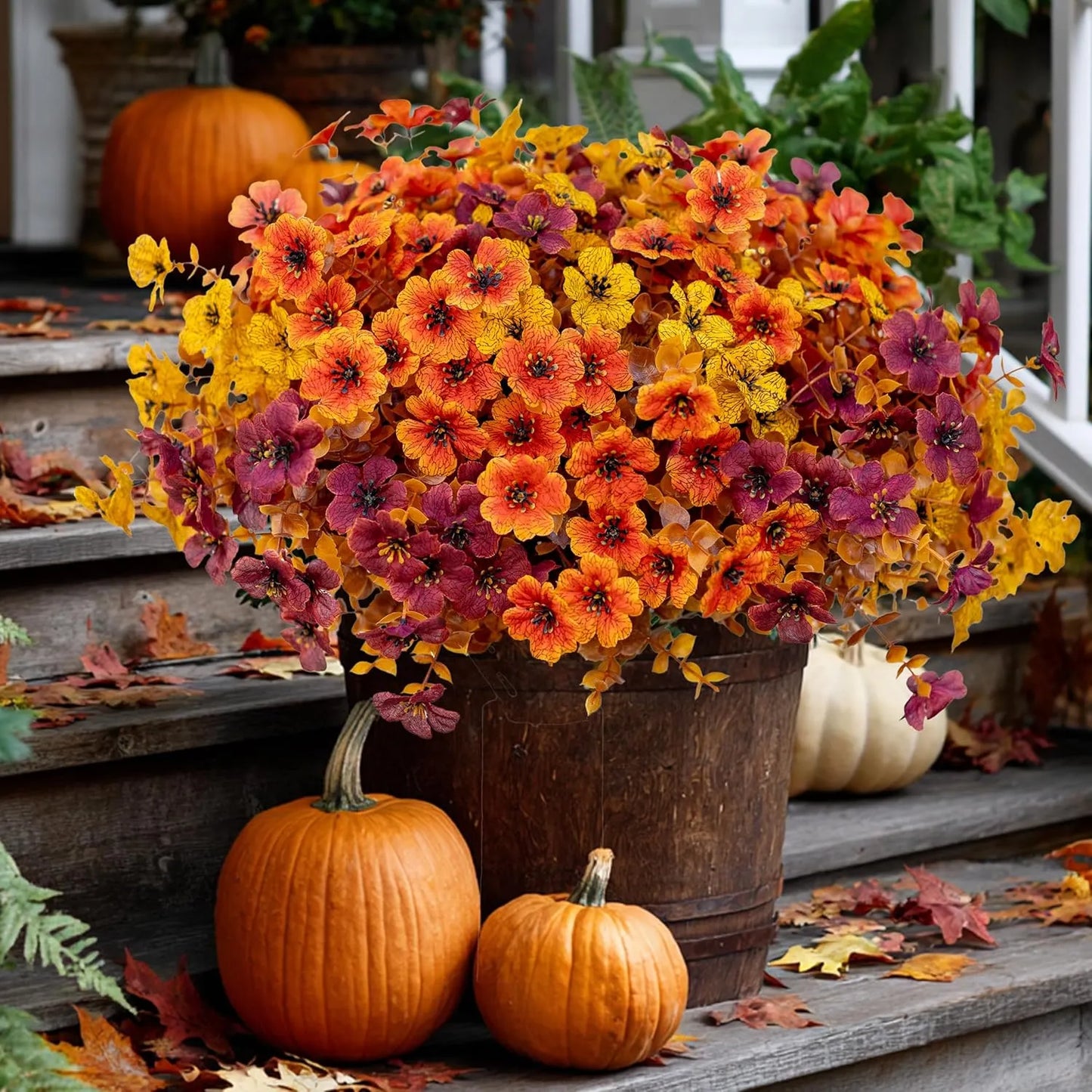 🍁Fall Outdoor Artificial Flowers - Harvest Festival Decorations