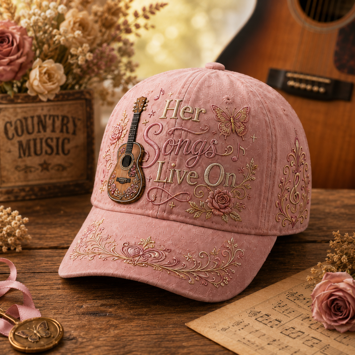 🦋Timeless Country Tribute Embroidered Cap Collection