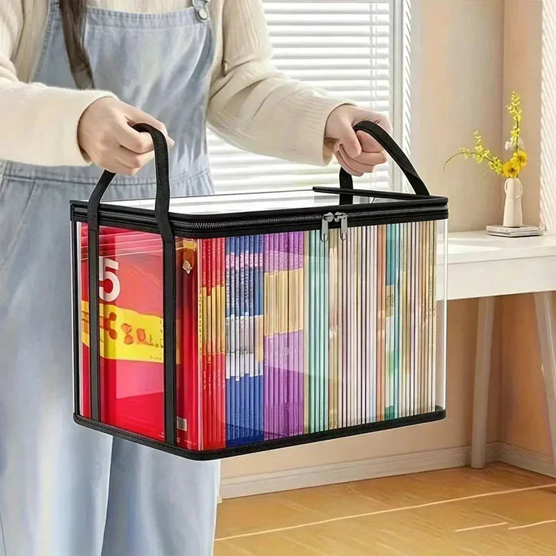 🔥Last Day 50% OFF📦Portable Large Heavy-Duty Thick Plastic Clear Storage Box with Hinged Lid | Home, Travel & Camping