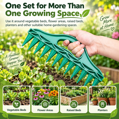 Garden Seed Sowing Tool Set, Handheld Planting Hole Punch Kit