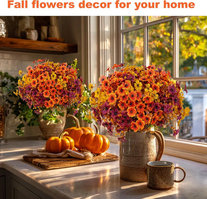 🍁Fall Outdoor Artificial Flowers - Harvest Festival Decorations