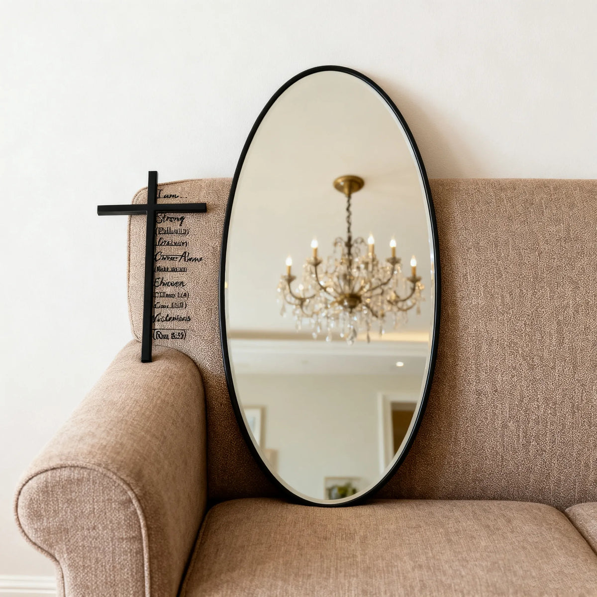 🎄Christmas-Sale 49%Off❤️Elegant Metal Christian Heart & Cross Wall Art