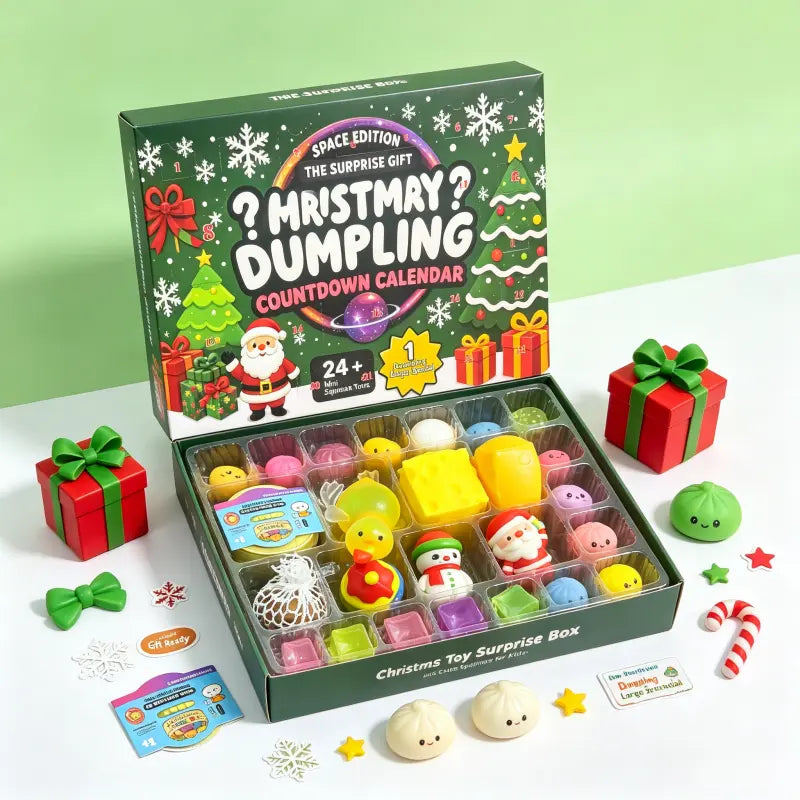 24 Days of Squishy Christmas Surprises 🎄