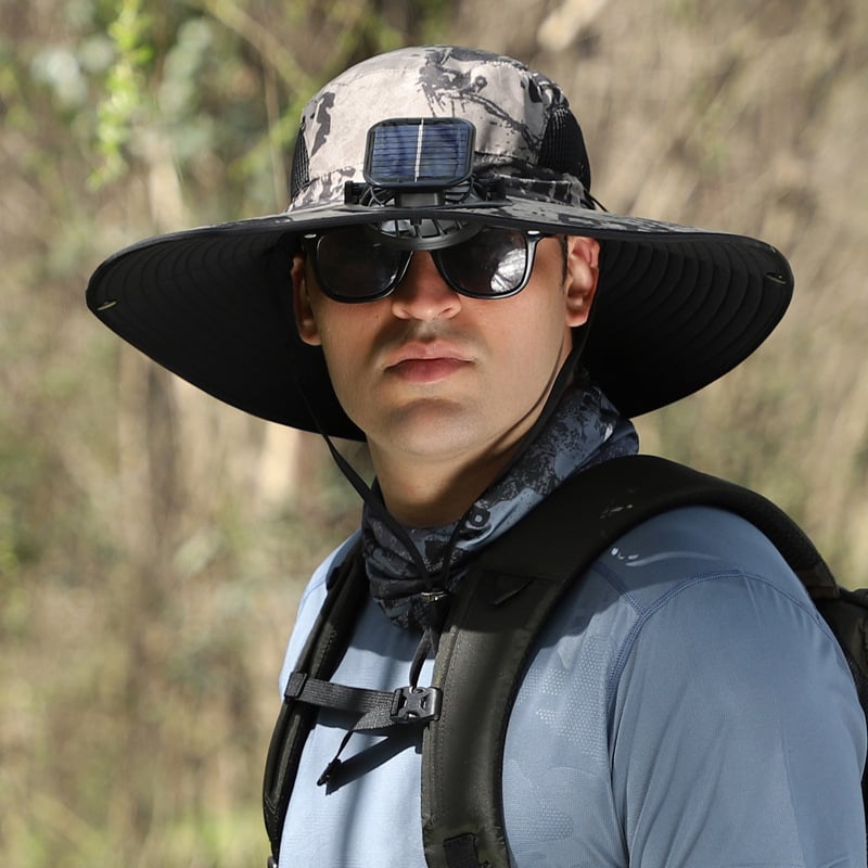 🎁 2026 NEW 3-Fan Solar Cooling Hat – The Father's Day Gift He'll Actually Use 🌬️☀️