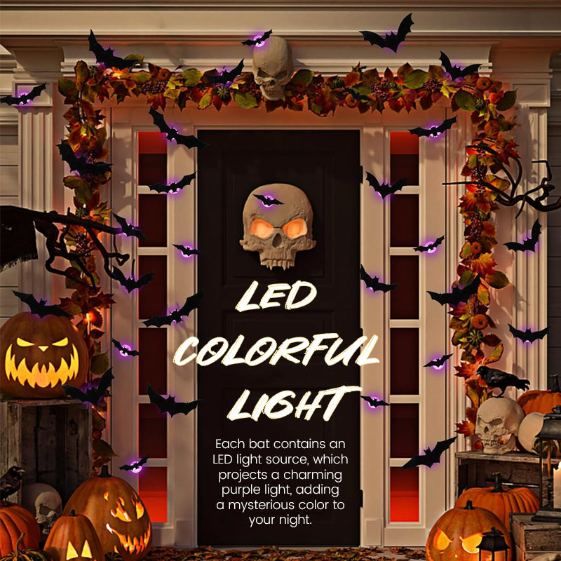 🦇Halloween 3D Lighted Bats