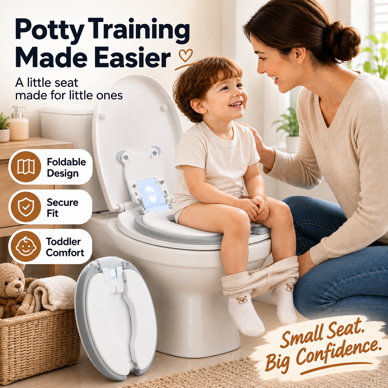 Fold & Go Toddler Potty Seat