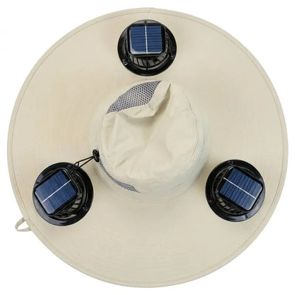 🎁 2026 NEW 3-Fan Solar Cooling Hat – The Father's Day Gift He'll Actually Use 🌬️☀️