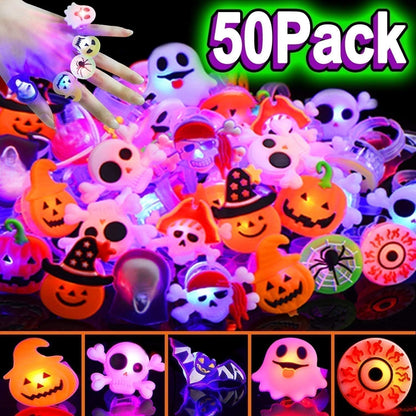 🎃LED Light Halloween Glowing Ring🎁