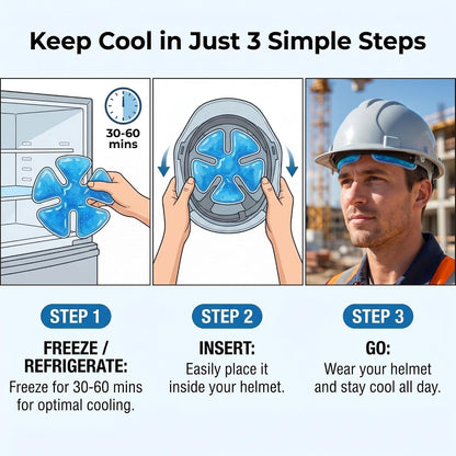Ice Pack for Hard Hat(2PCS)