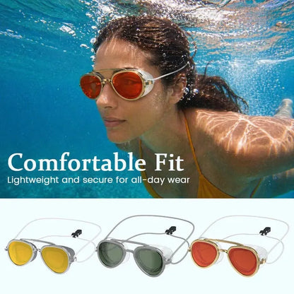 🌞LIMITED-TIME 50% OFF - 😎✨ SummerVibe Reflective Swim Goggles