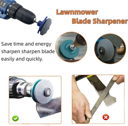 ⚙️ Lawn Mower Blade Sharpener 3‐Pack