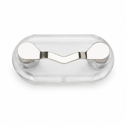 💥Buy 1 get 2 free 🔥Magnetic Eyeglass Holder - Stainless Steel Glasses Clip for Shirts & Pockets