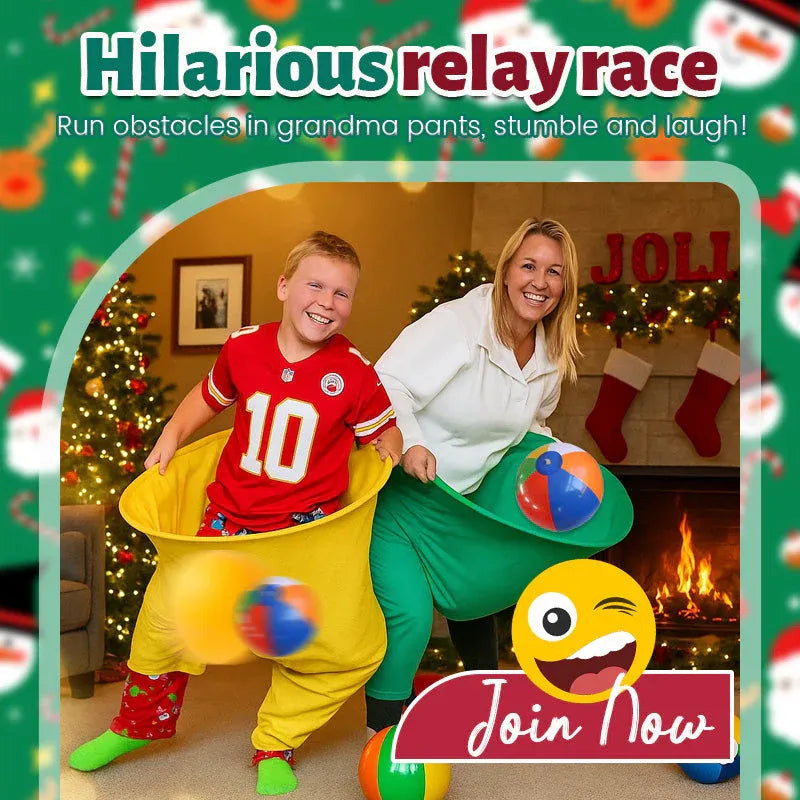 🎅😂 The Ultimate Christmas Party Game Pants