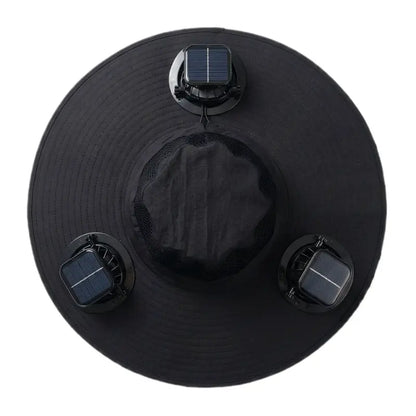 🎁 2026 NEW 3-Fan Solar Cooling Hat – The Father's Day Gift He'll Actually Use 🌬️☀️