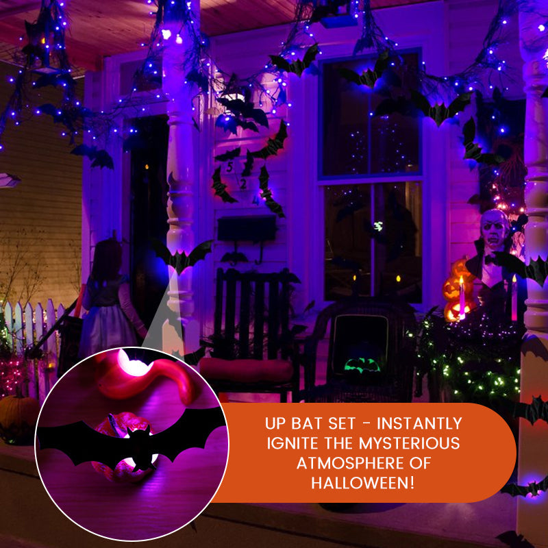🦇Halloween 3D Lighted Bats