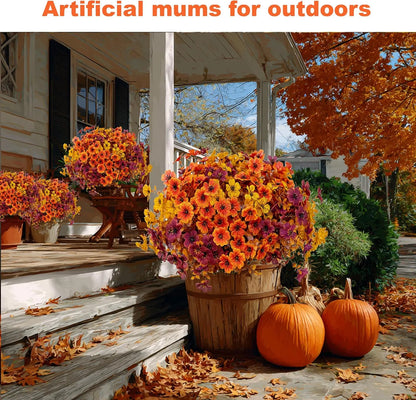 🍁Fall Outdoor Artificial Flowers - Harvest Festival Decorations