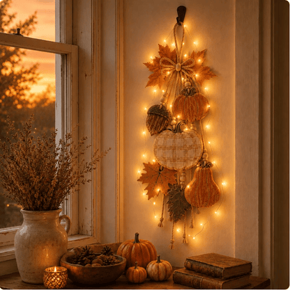 🔥LAST DAY 43% OFF - 🎃Rustic Harvest WoodenDoor Hanger