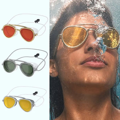 🌞LIMITED-TIME 50% OFF - 😎✨ SummerVibe Reflective Swim Goggles