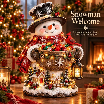 🎄 Weihnachts-Sale – 49% RABATT ✨Handgefertigte Weihnachts-Keramikschale mit Beleuchtung – 5 festliche Designs