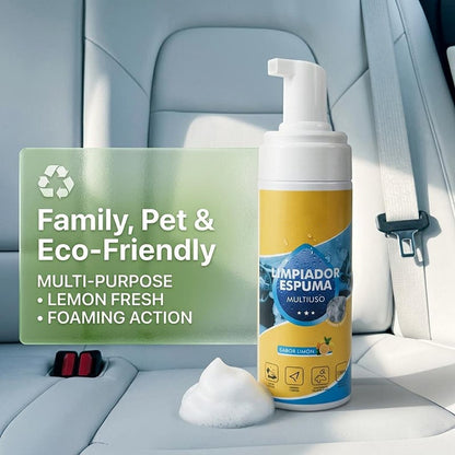 😍4-in-1 Multi-Enzyme Foam Cleaner - Deep Clean Car, Kitchen, Bathroom & Sofa
