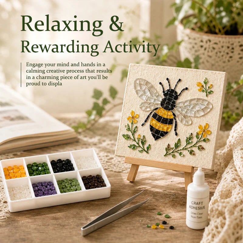 🔥 Last Day 49% OFF – 🎨Watering Can Mosaic Art Kit