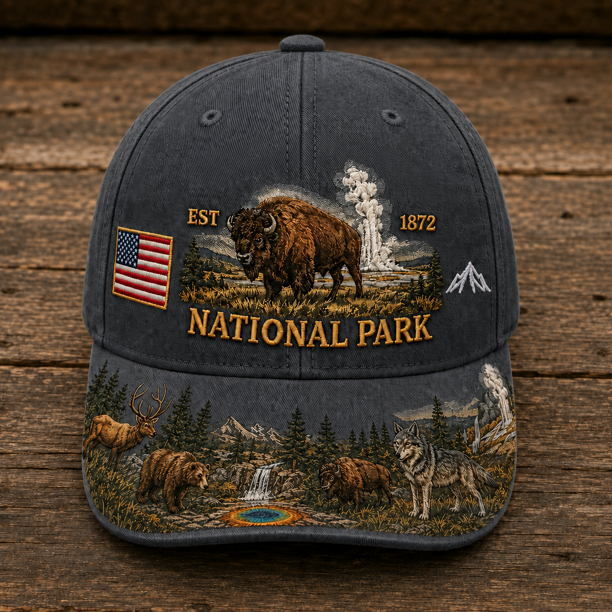 🇺🇸 Last Day Promo: 49% OFF 🏞️ - National Parks  Adventure  Cap