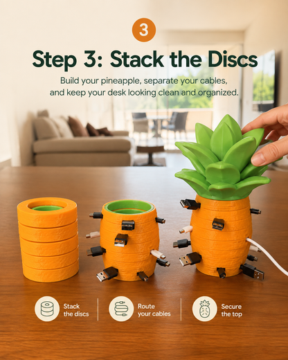 Pineapple Cable Organizer