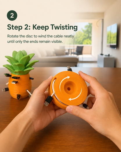 Pineapple Cable Organizer