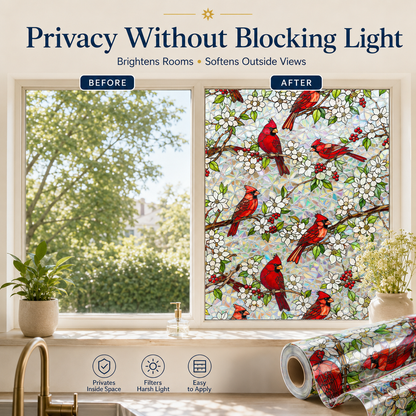 🔥 Limited Time 49% OFF - ✨ Crystal Stained Glass Window Film – Transform Your Windows Into Stunning Art