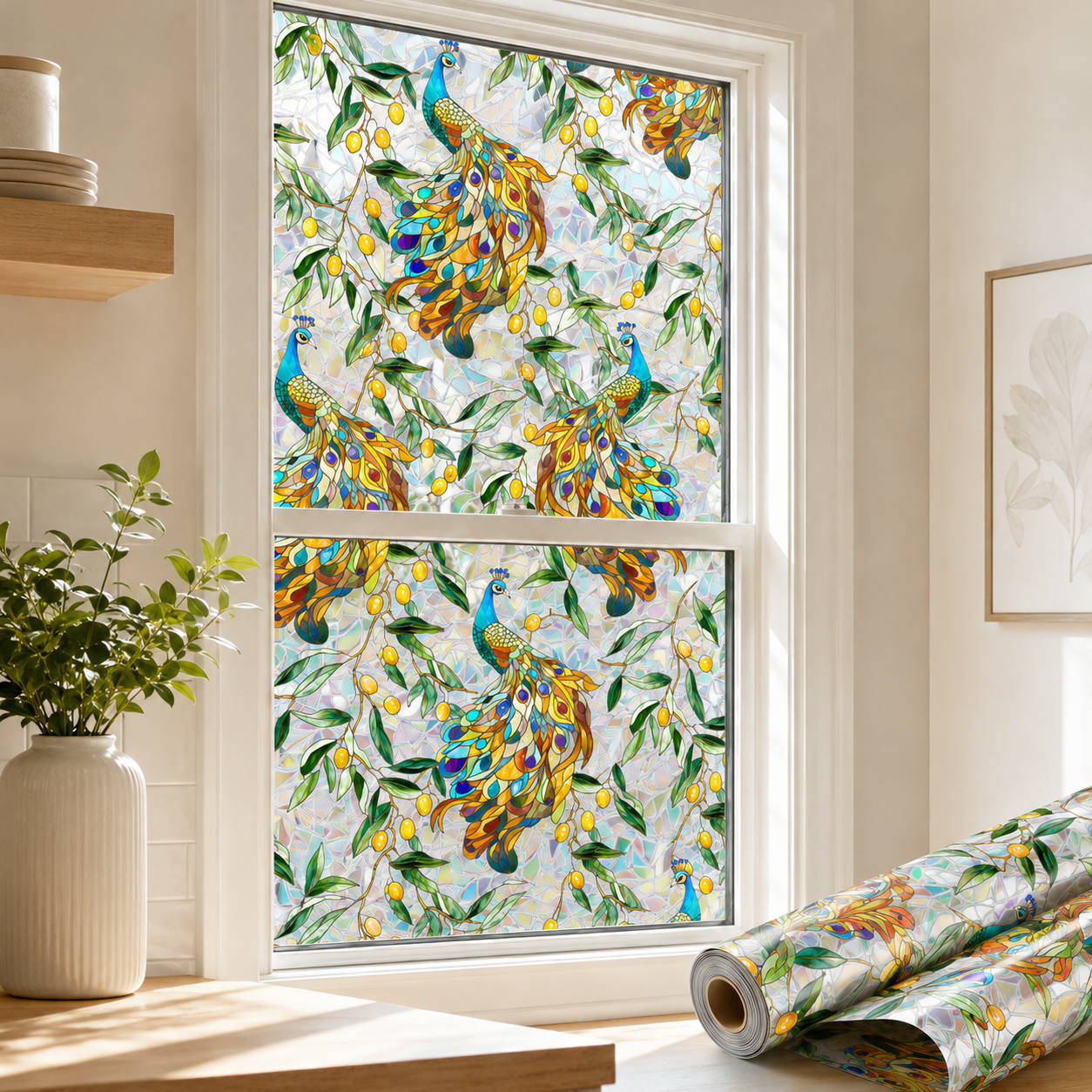 🔥 Limited Time 49% OFF - ✨ Crystal Stained Glass Window Film – Transform Your Windows Into Stunning Art