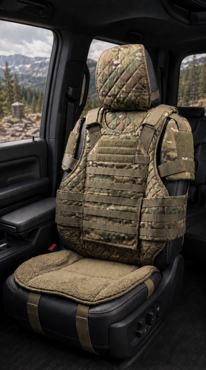 🚙Rugged Truck Seat Cover – Tactical Storage, Seat Protection & All‑Day Comfort - FREE SHIPPING