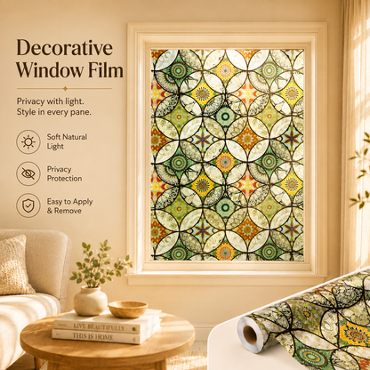 🔥 Limited Time 49% OFF - 🌈 Decorative Window Film | Turn Any Window Into Stunning Stained Glass Art