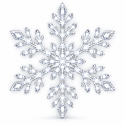 ❄️LED Snowflake Wall Light Set – Magical Winter Wall Decor